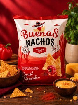 Buenas Nachos Sweet Paprika з солодкою паприкою 4820122284401 фото