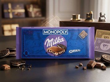 Milka Monopoly Chocolate Oreo 76222010999108 фото