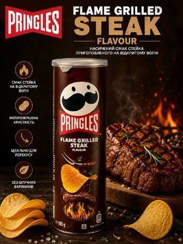 Pringles із стейком 5053990182947 фото