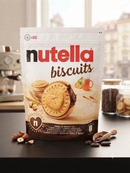 Nutella Biscuits (велика упаковка Doypack 8000500310427 фото