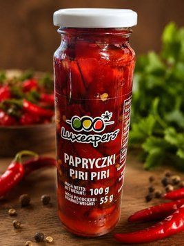 Гострі мариновані перчики Piri Piri 8422243050239 фото