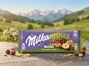 Молочний шоколад Milka Nussini 7622201676810 фото