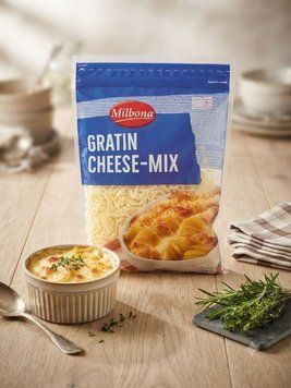 Терті сири Milbona Gratin Cheese-Mix 4056489036371 фото