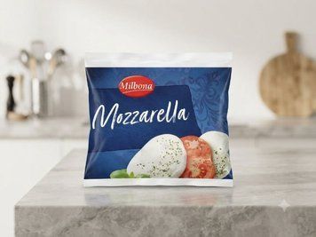 М'який розсільний сир Milbona Mozzarella у класичній формі (у кулі) 20002268 фото