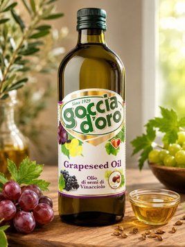Олія з виноградних кісточок Goccia d&rsquo;Oro 8003250001164 фото