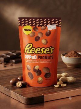 Reese's Dipped Peanuts Арахіс у глазурі з арахісового масла та молочного шоколаду 753854584225 фото