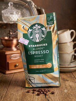 Кава в зернах Starbucks Blonde Espresso Roast 7613036932271 фото