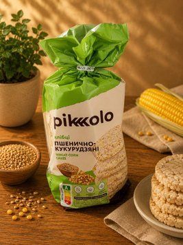 Хлібці Pikolo пшенично-кукурудзяні 4820122282575 фото