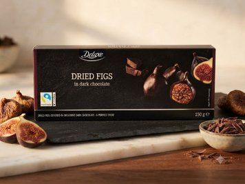 Deluxe Dried Figs in Dark Chocolate 4056489688655 фото