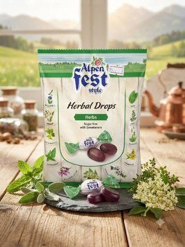Alpen Fest Style Herbal Drops Sage драже-льодянники 20782221 фото