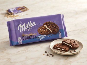 Печиво Milka Sensations Cookies Oreo Creme 7622202265884 фото