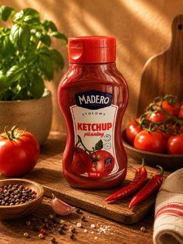 Кетчуп пікантний Madero 5900385501770 фото