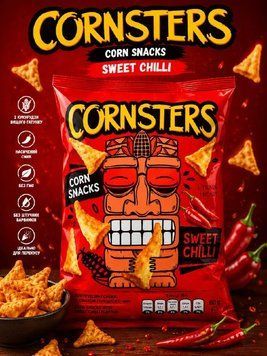 Cornsters Sweet Chilli 4820122284784 фото