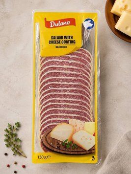 Dulano Salami with Cheese Coating 4056489351399 фото