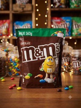 Драже M&M's Minis Chocolate у сімейному форматі 5900951314919 фото