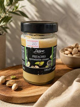 Фісташкова паста Deluxe Pistachio Spreadable Cream 4056489721413 фото