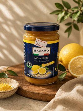 Лимонний мармелад марки Italiamo 4056489098898 фото