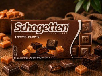 Schogetten Caramel Brownie 11222333 фото
