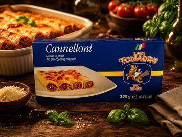 Макаронні вироби Luigi Tomadini Cannelloni 8032942821803 фото